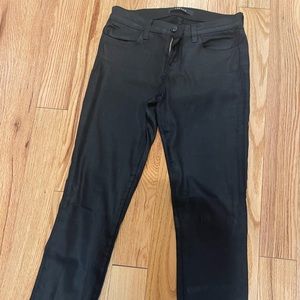 J Brand black shimmer jeans. Skinny leg. Size 26.